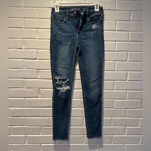 American eagle | high rise cropped jeggings